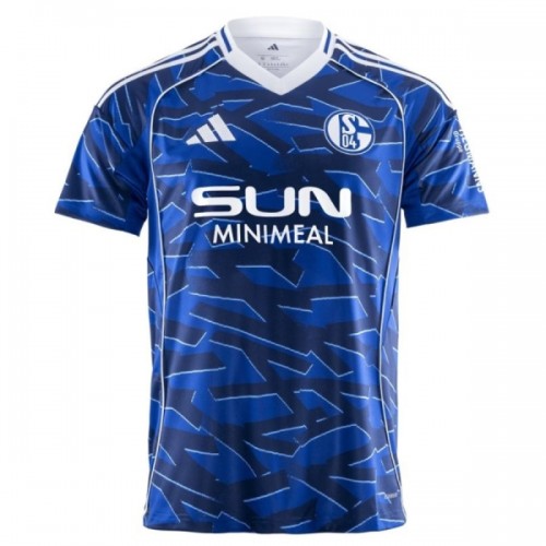 Dresovi Schalke 04 Domaći 2025-26 - Kratki Rukavima Dresovi Schalke 04 Domaći 2025-26 - Kratki Rukavima